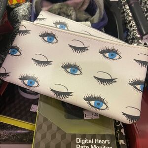 R + F Rodman + Fields Zippered Pouch Set of 2 Blue Eyes Zippered Pouches